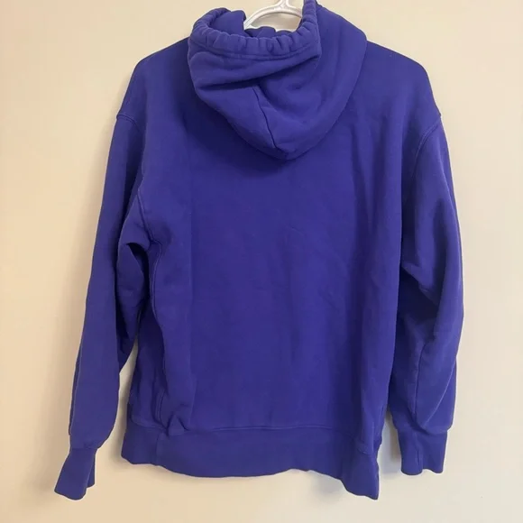 2/40 TNA Cozy Fleece Purple Boyfriend Fit Zip Up Hoodie - Women’s XS - Picture 2 of 7